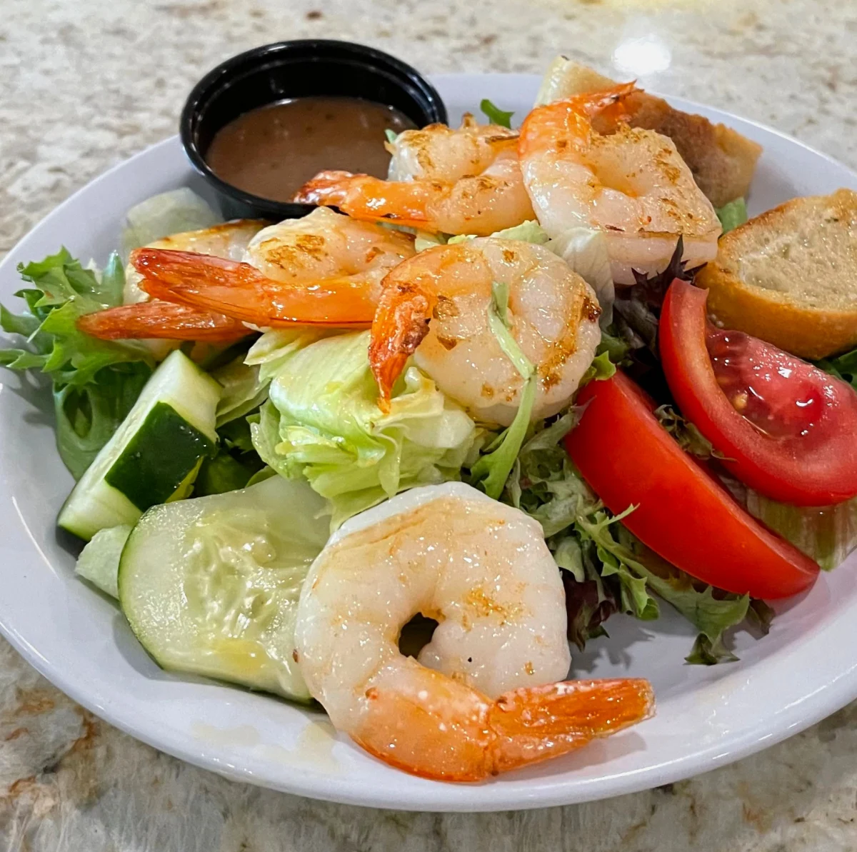 Grilled Shrimp Salad