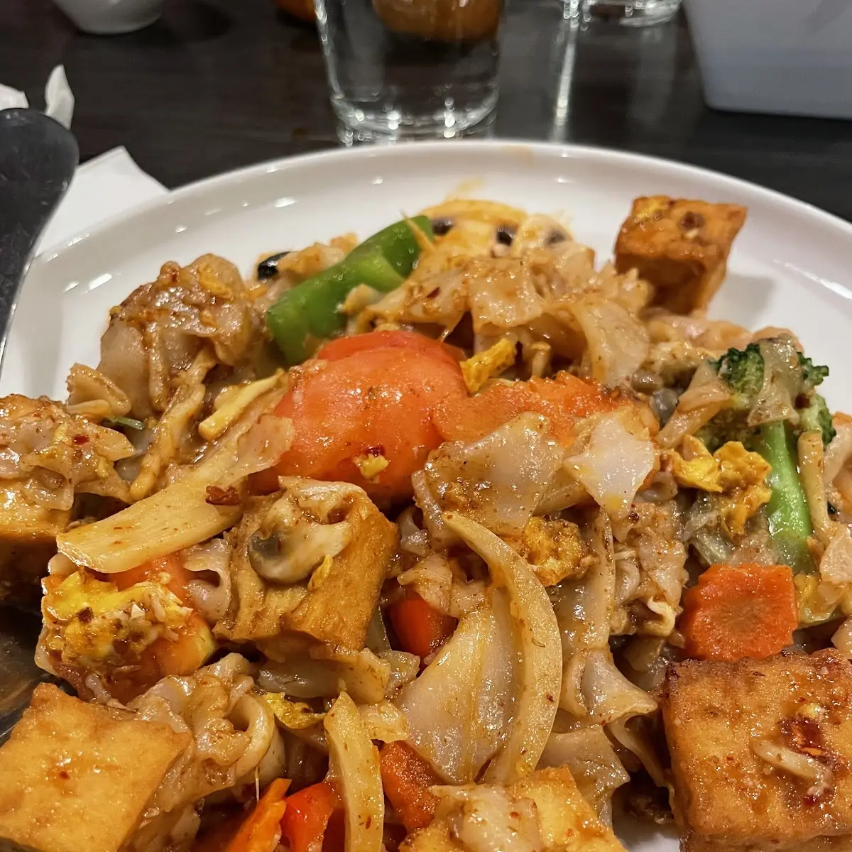 Phad Kee Mao with Tofu