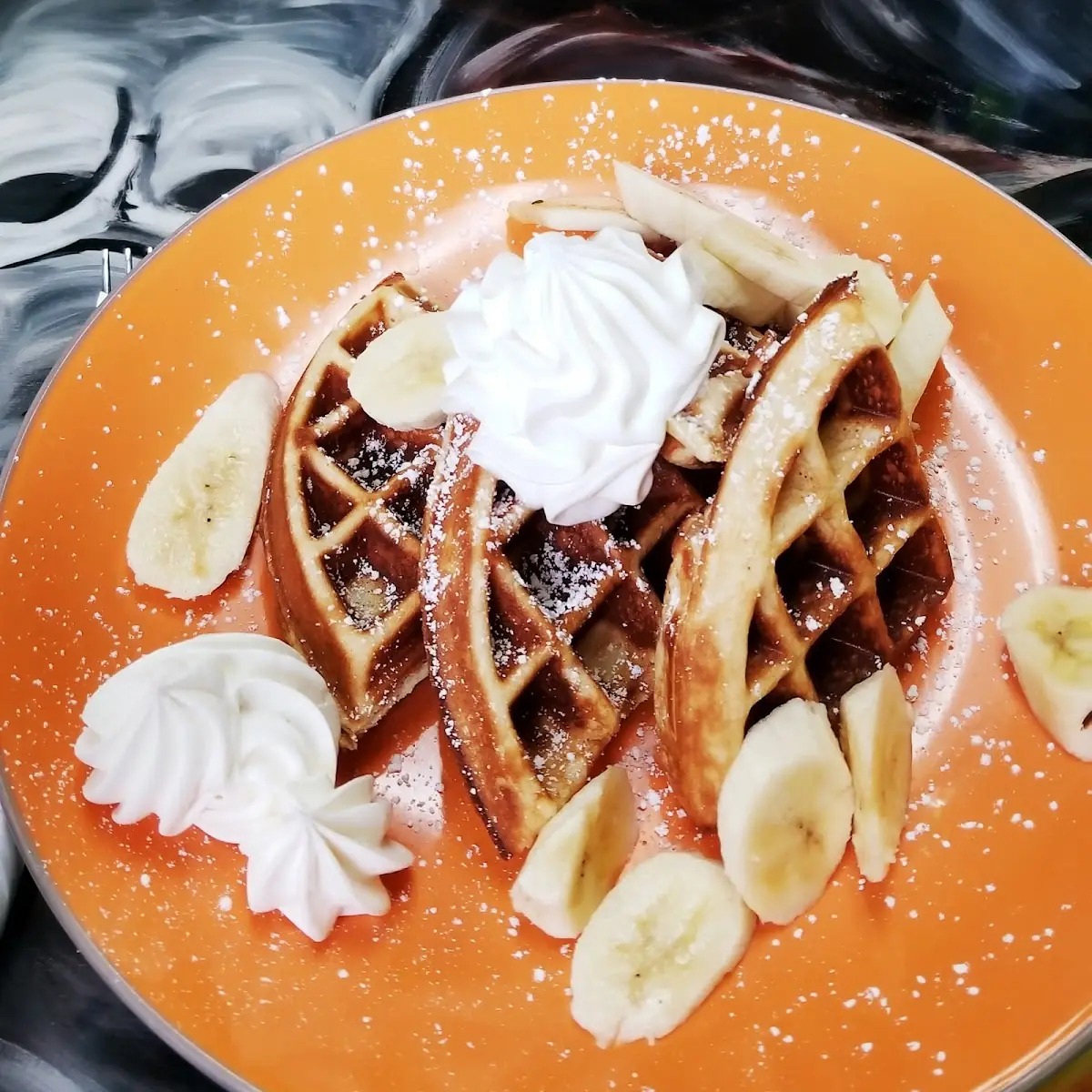 Banana Waffle