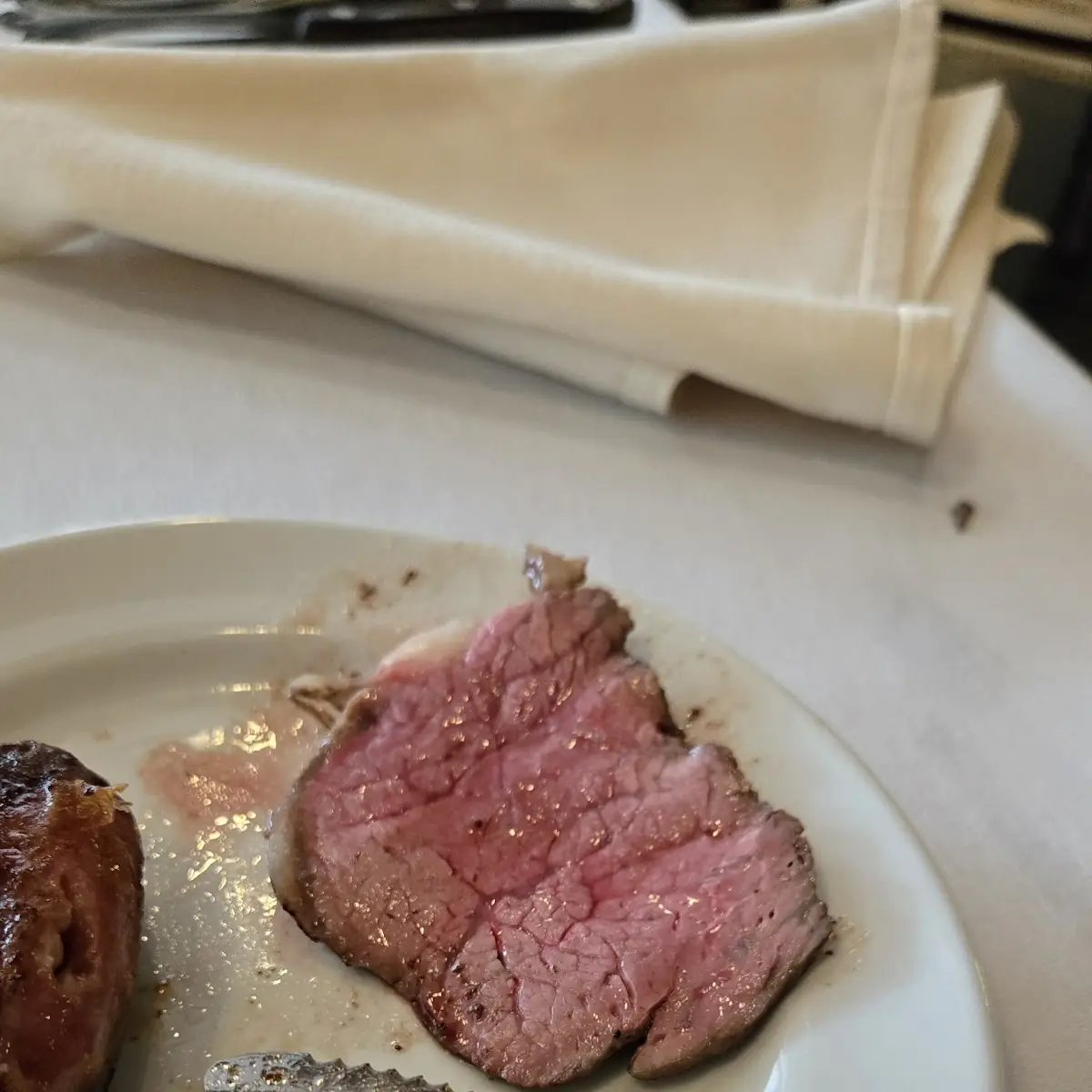 Sliced Steak with Chimichurri Sauce