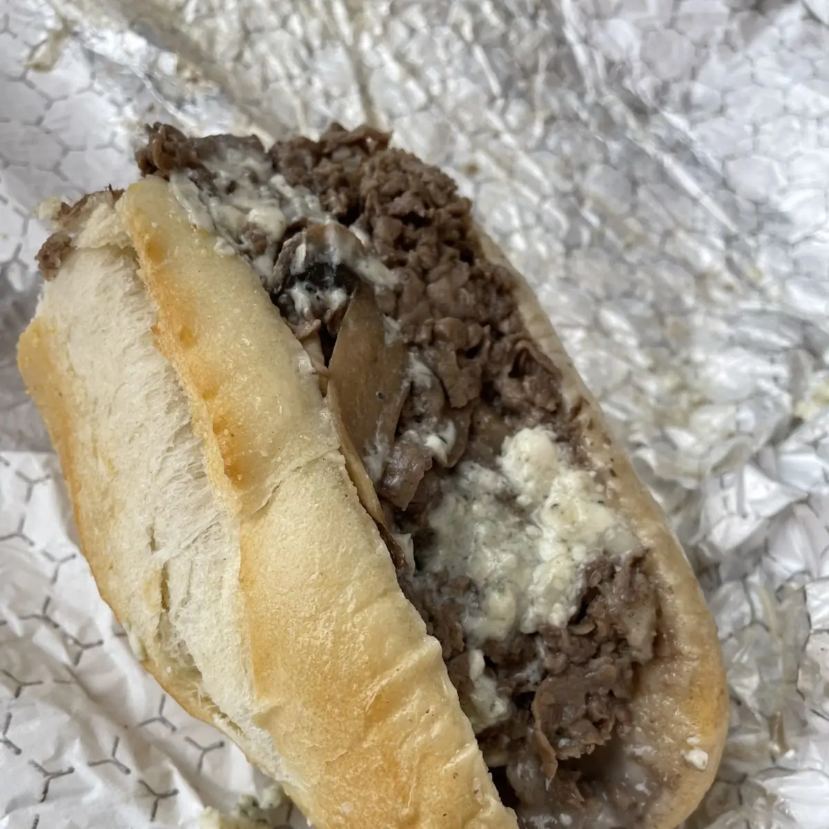 Blue Cheesesteak Sandwich