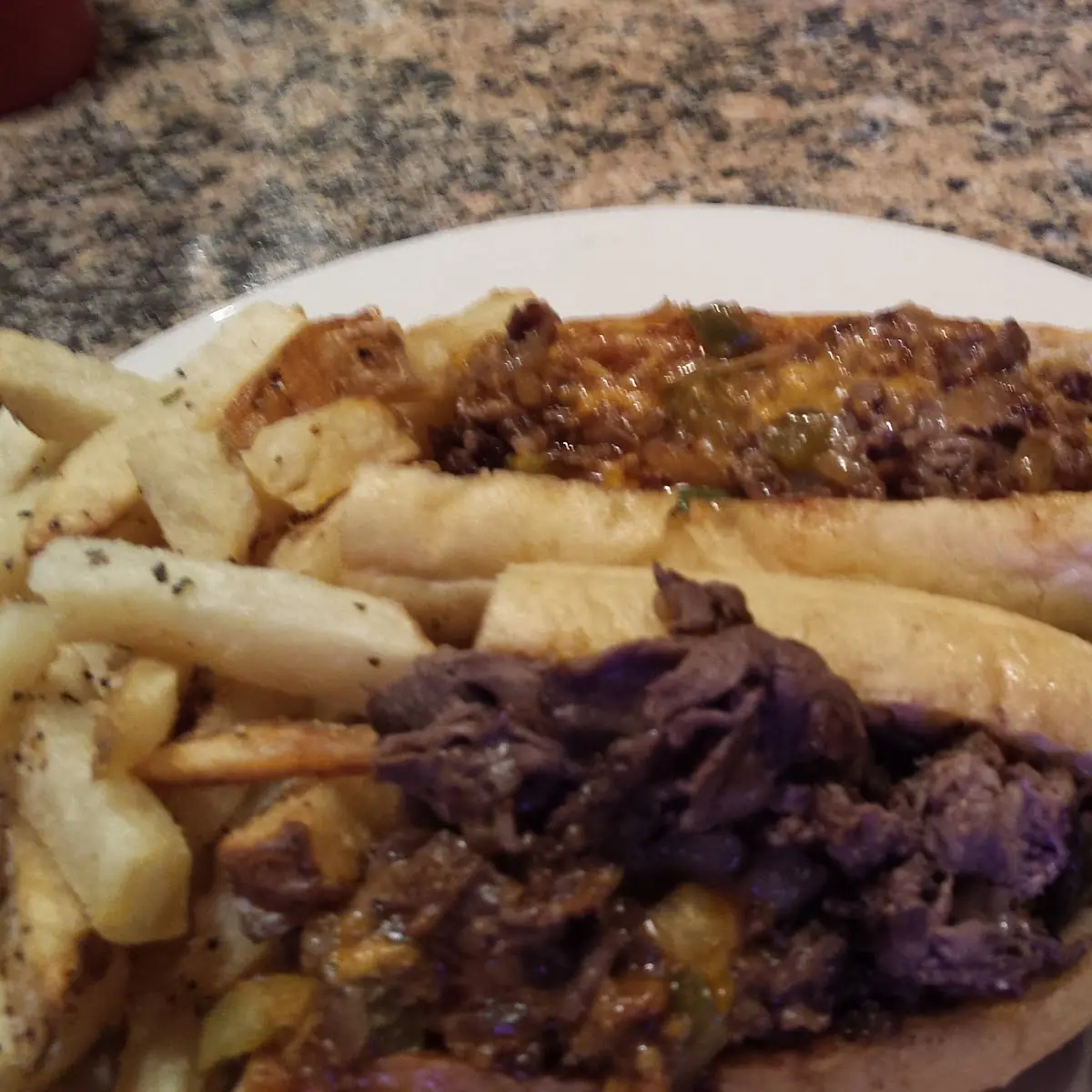 Shaved Ribeye Cheese Steak