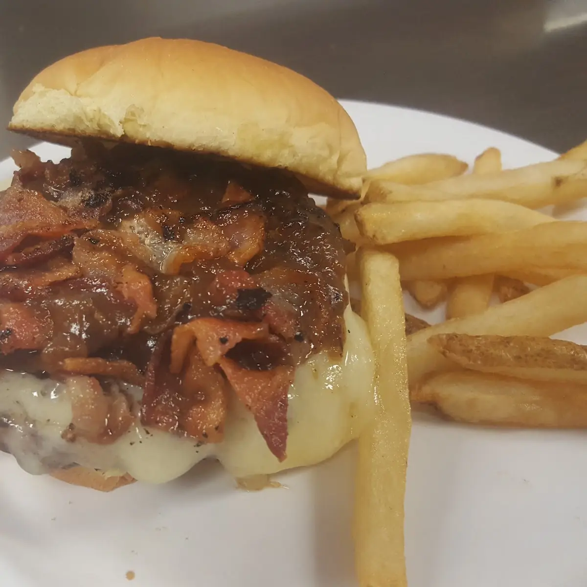 Maple Bacon Cheeseburger
