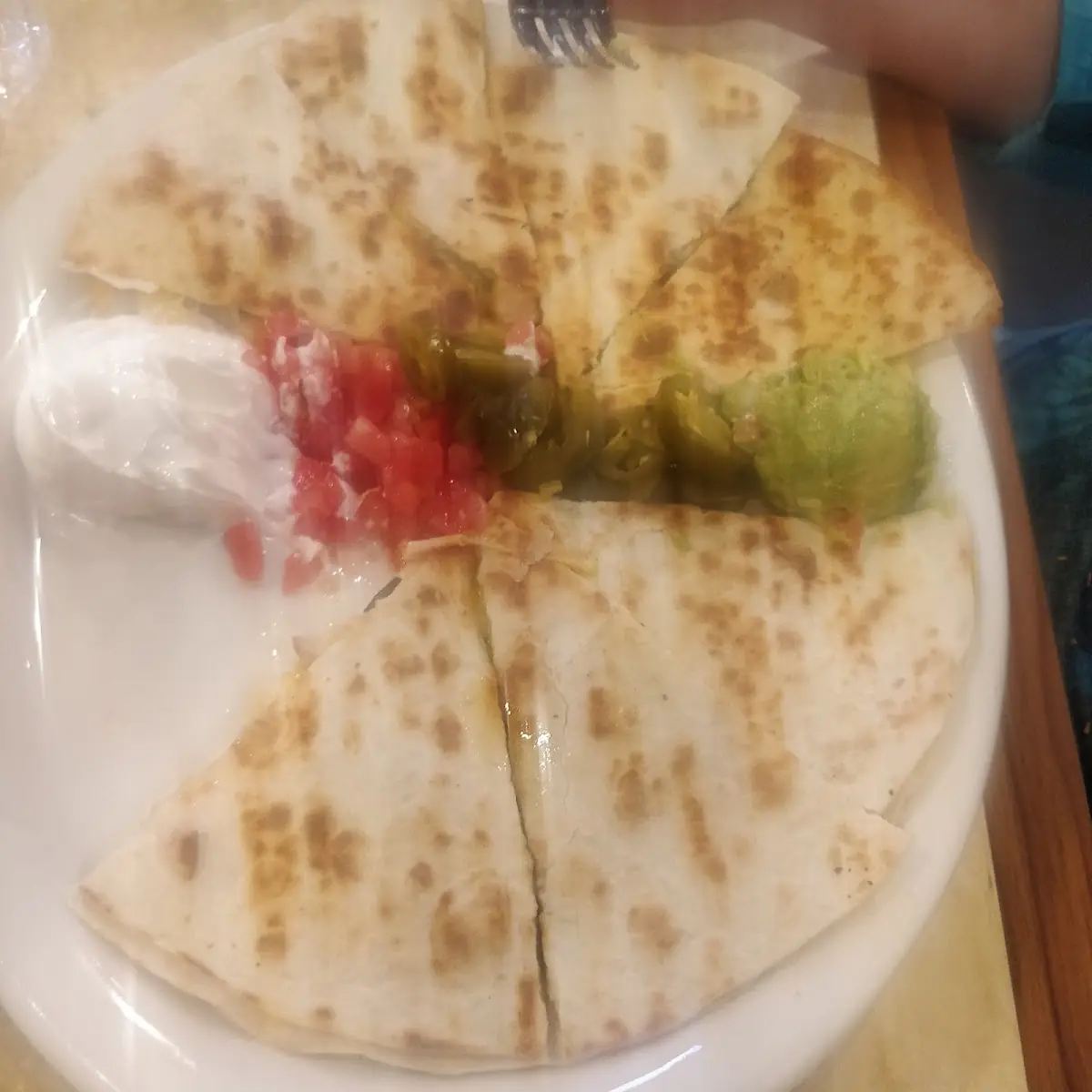 Chicken and Beef Quesadilla