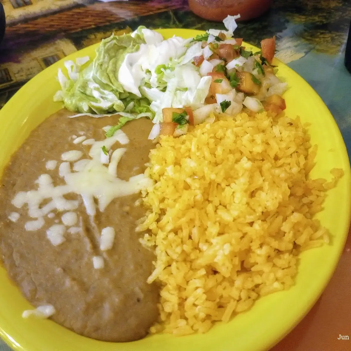 Refried Beans and Rice