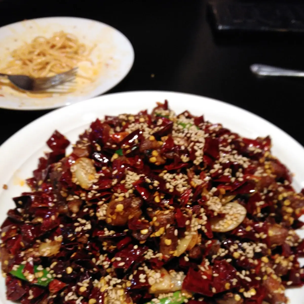 Red Pepper Chicken Bone