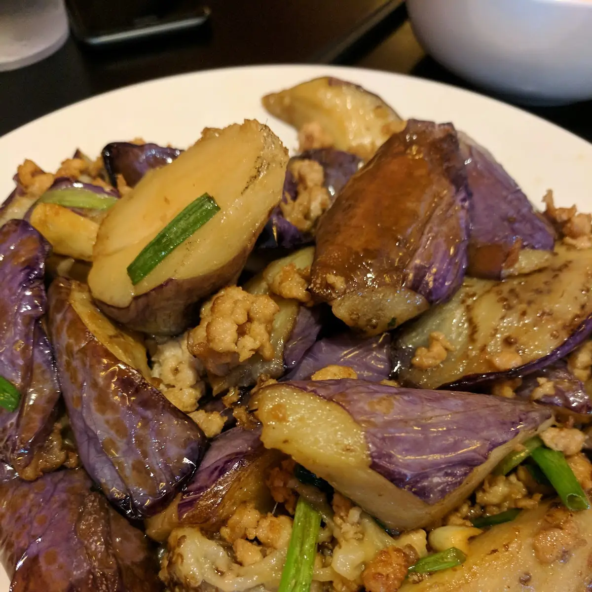 Stir Fried Eggplant w Minced Pork