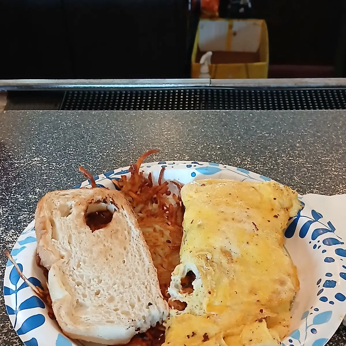 Sausage and Cheese Omelette