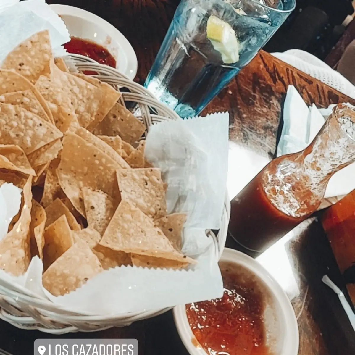 Chips Salsa and Chips