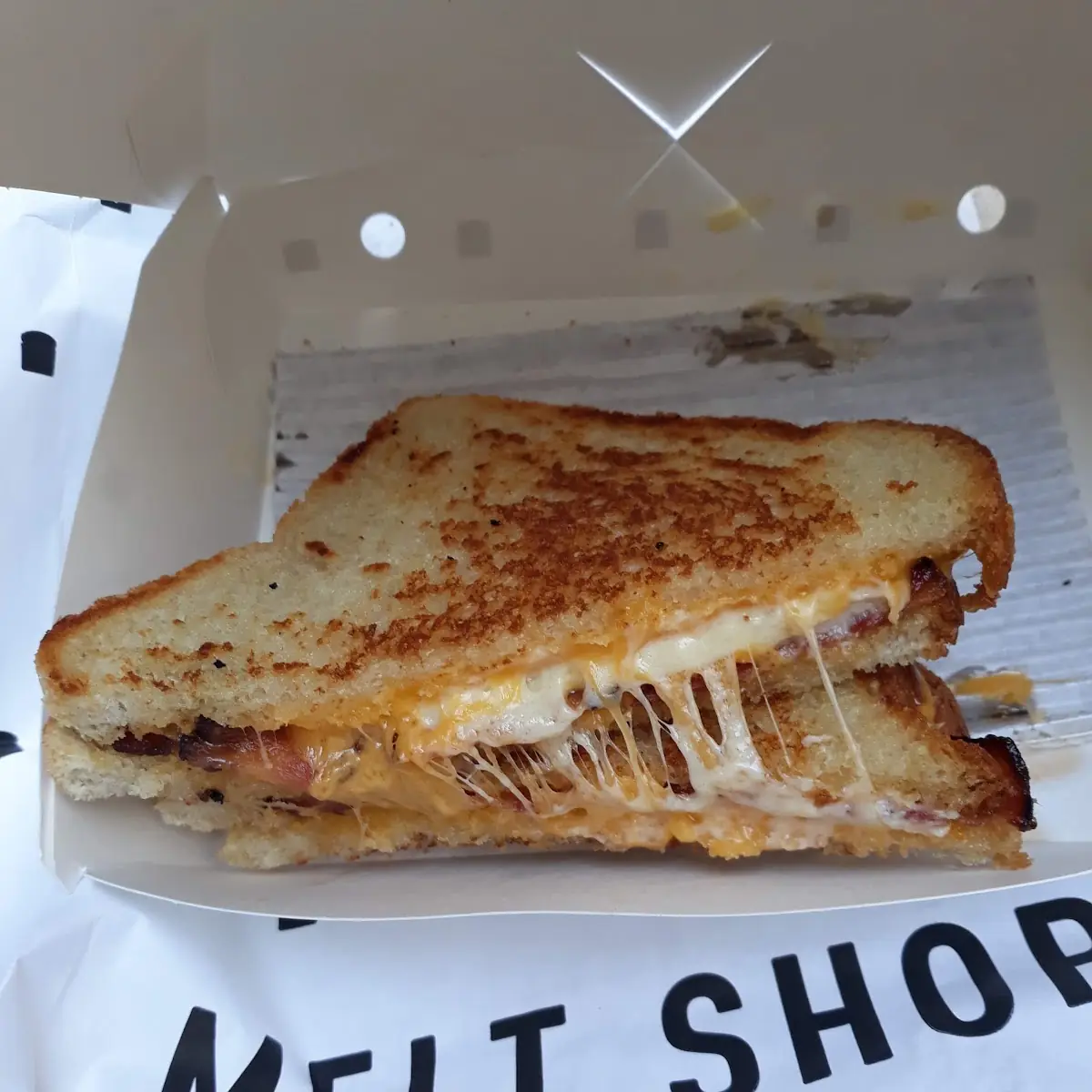 Maple Bacon Grilled Cheese