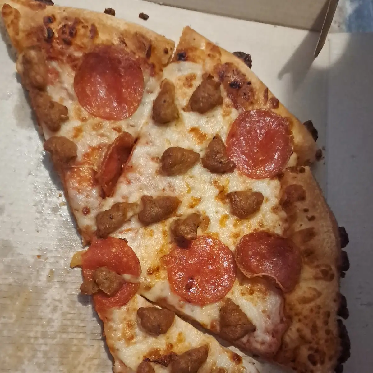 Pepperoni Sausage Pizza