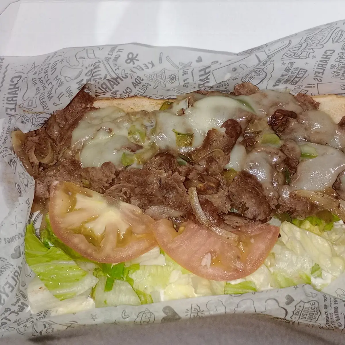 Philly Cheesesteak Sandwich
