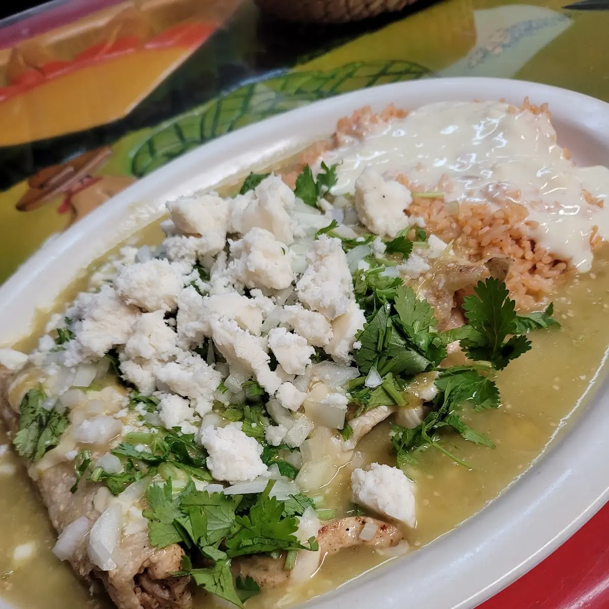 Chicken Enchiladas