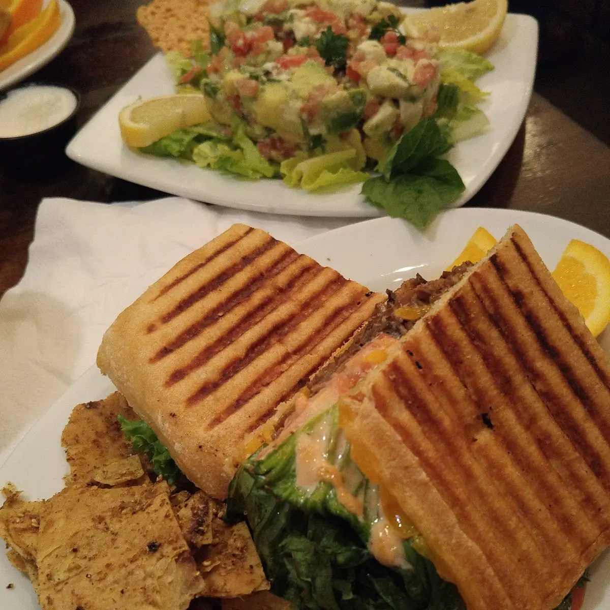 Steak and Cheese Panini