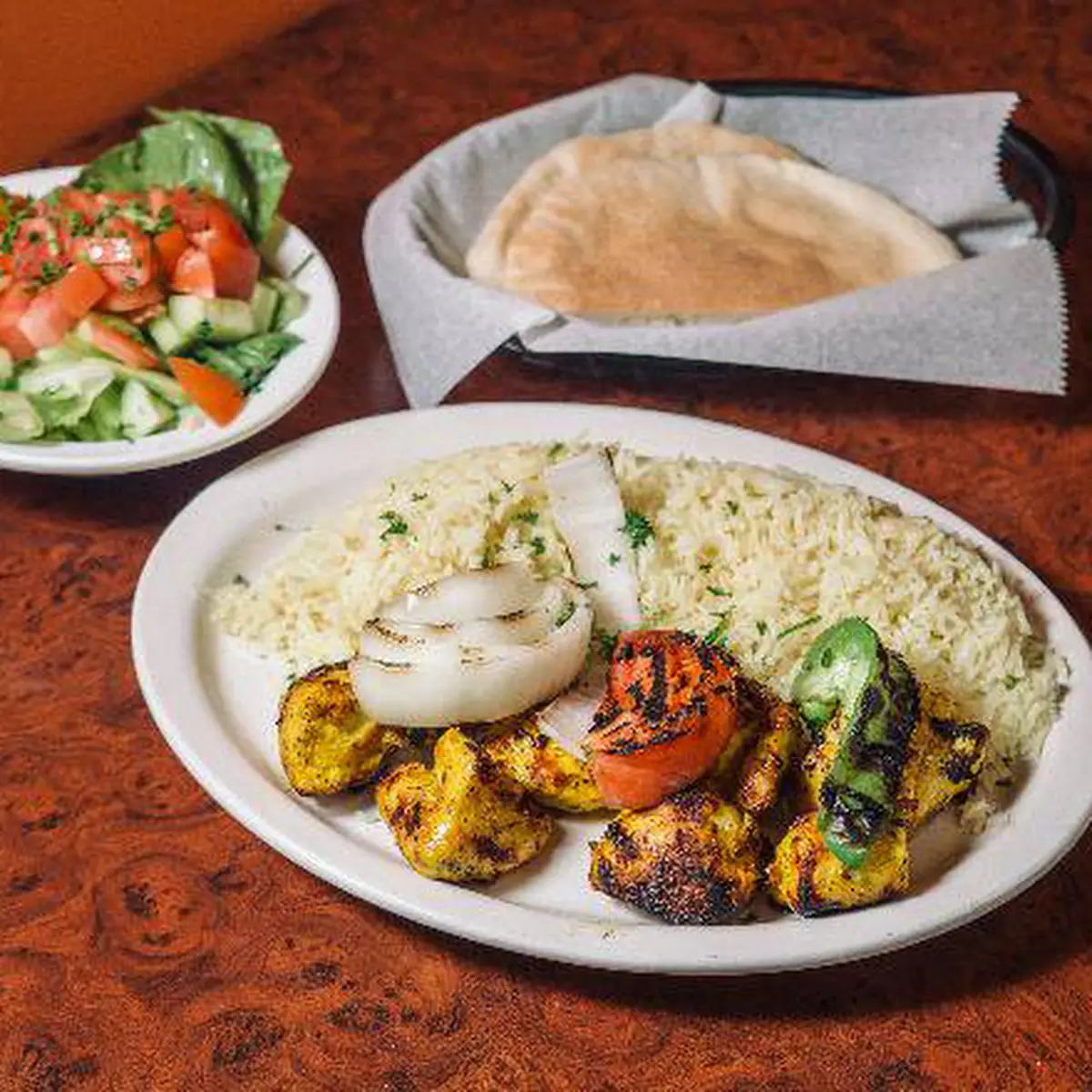 Chicken Kabob Plate