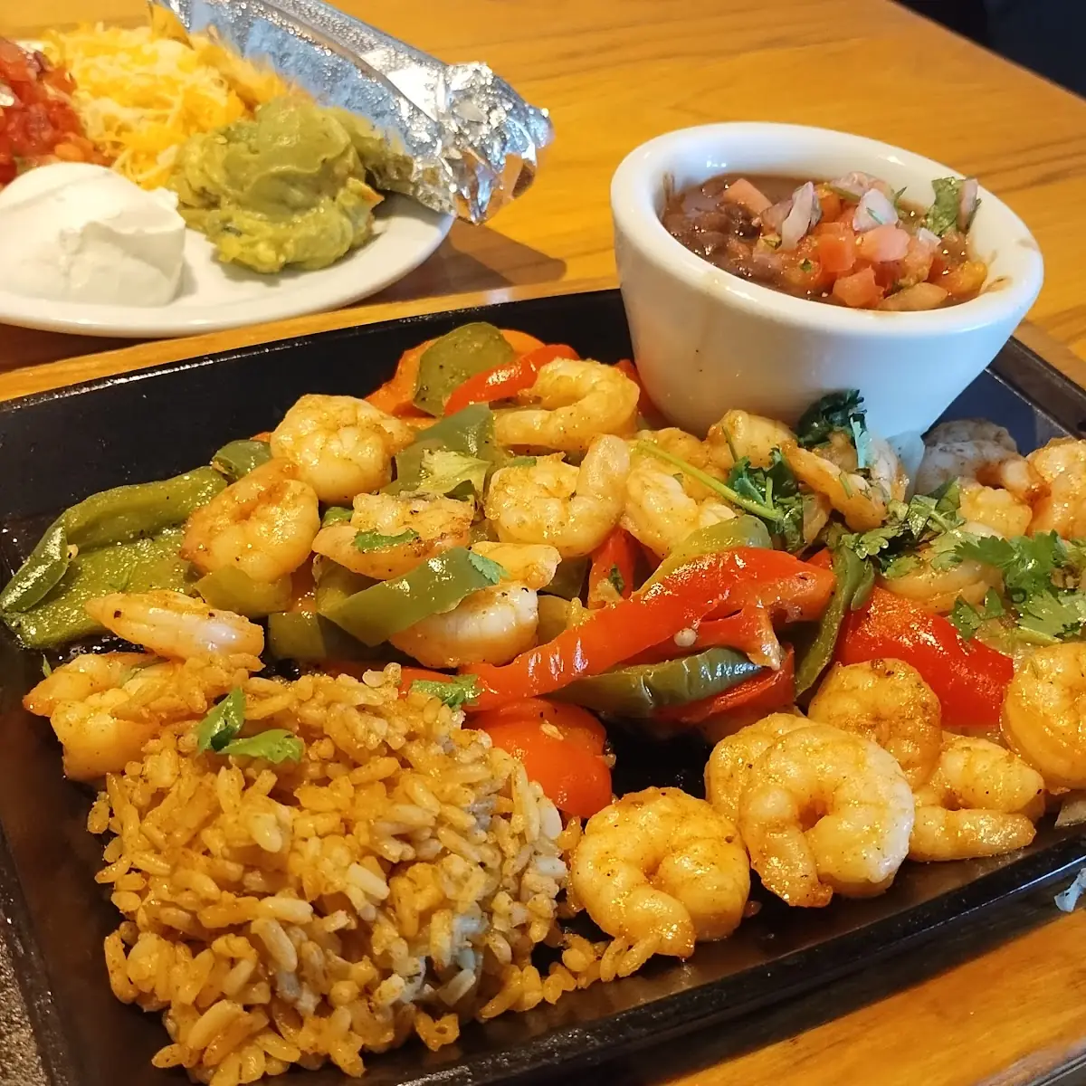 Shrimp Fajitas