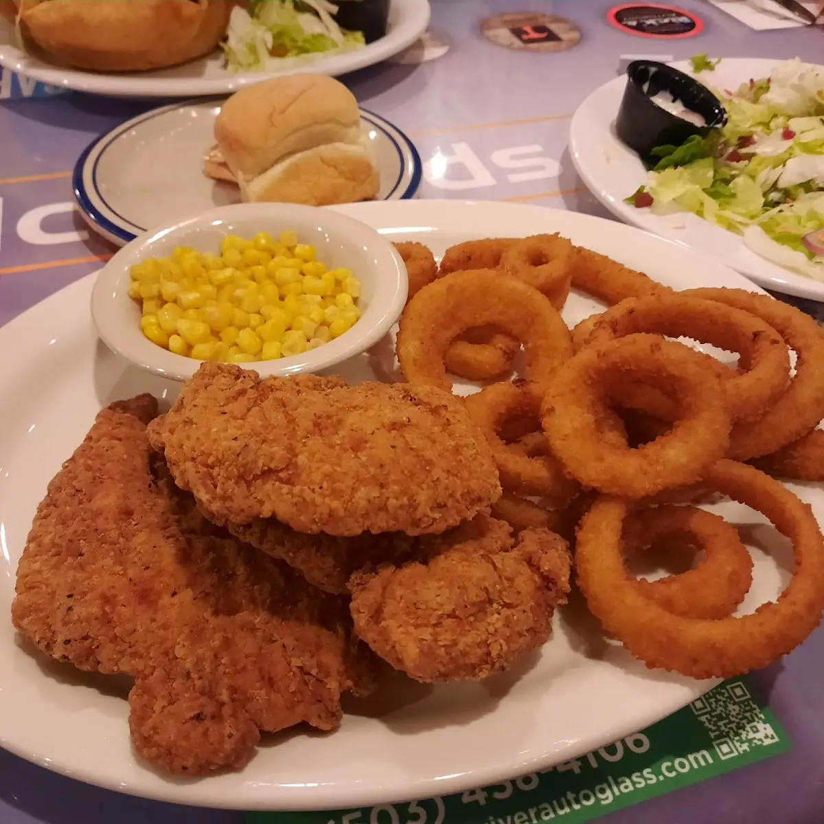 Chicken Strip Dinner