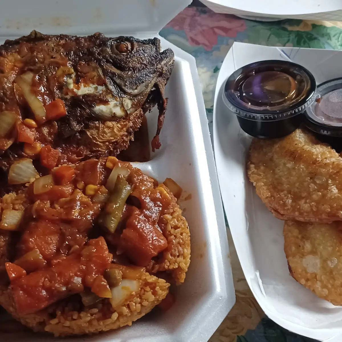 Braised Red Snapper