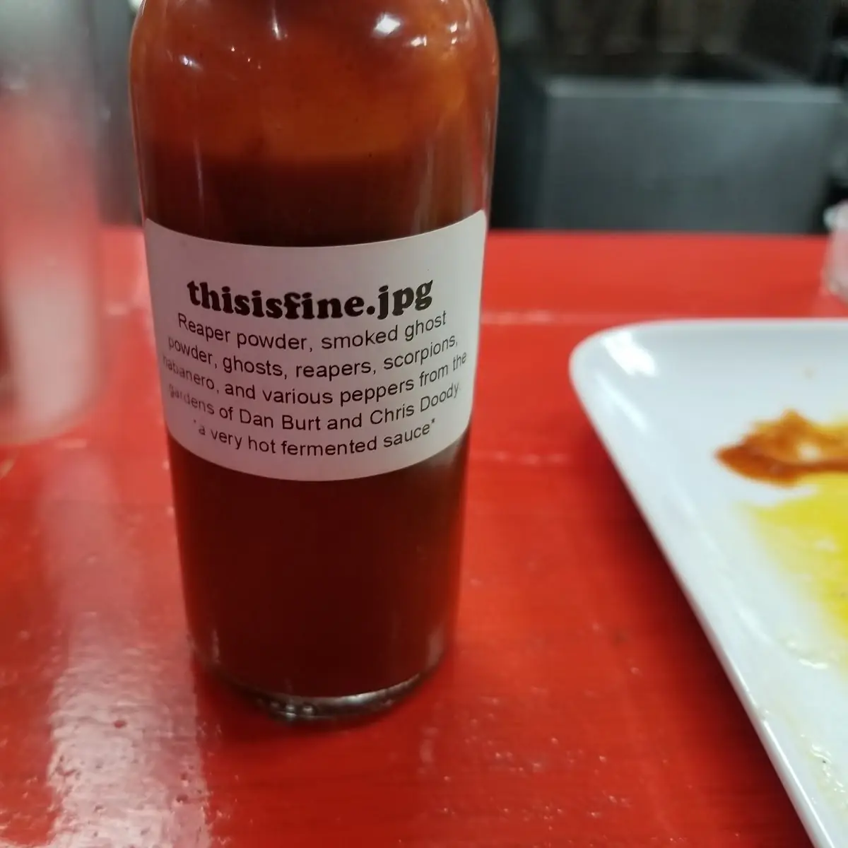 It's Hot Sauce