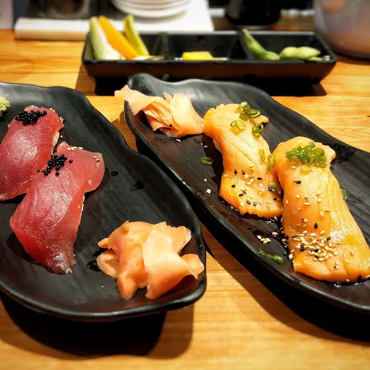 Tuna Maguro & Smoked Salmon