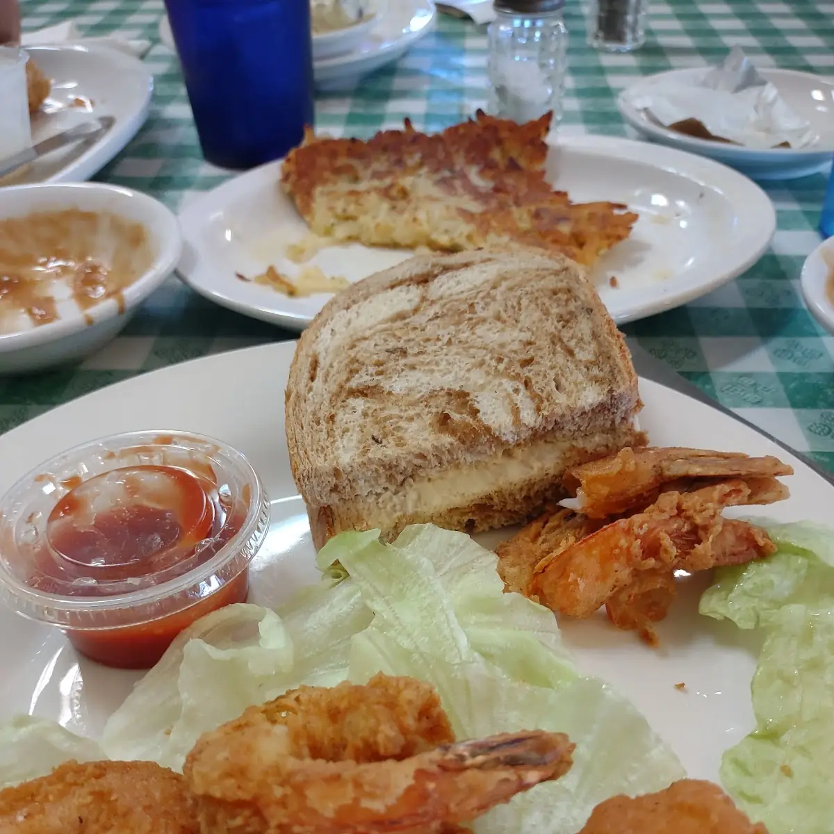 8 Piece Deep Fried Shrimp Dinner