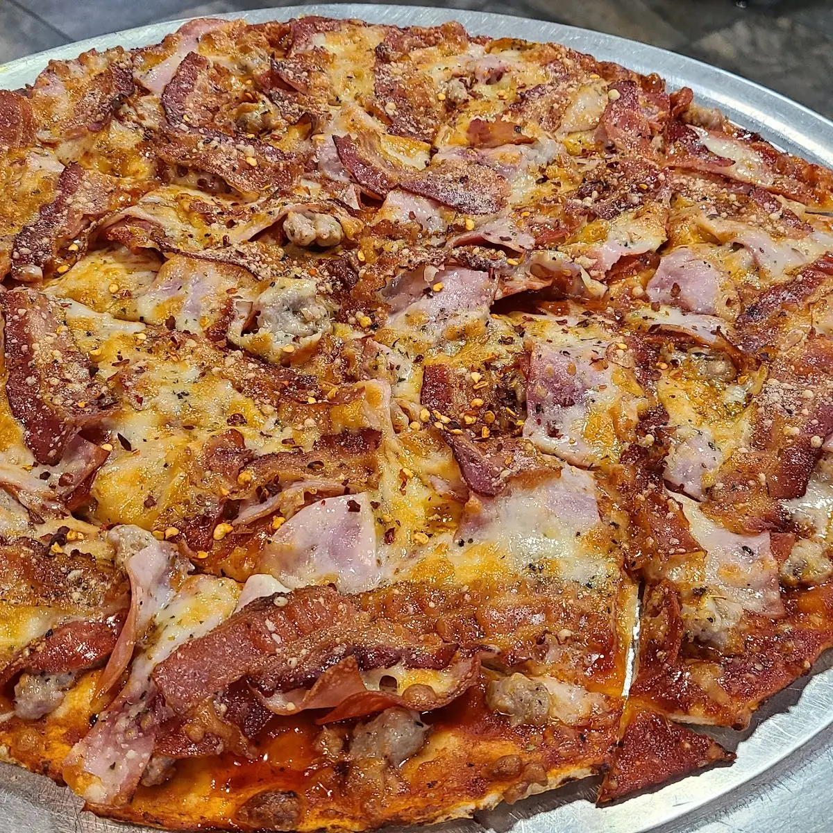 All Meat Pizza