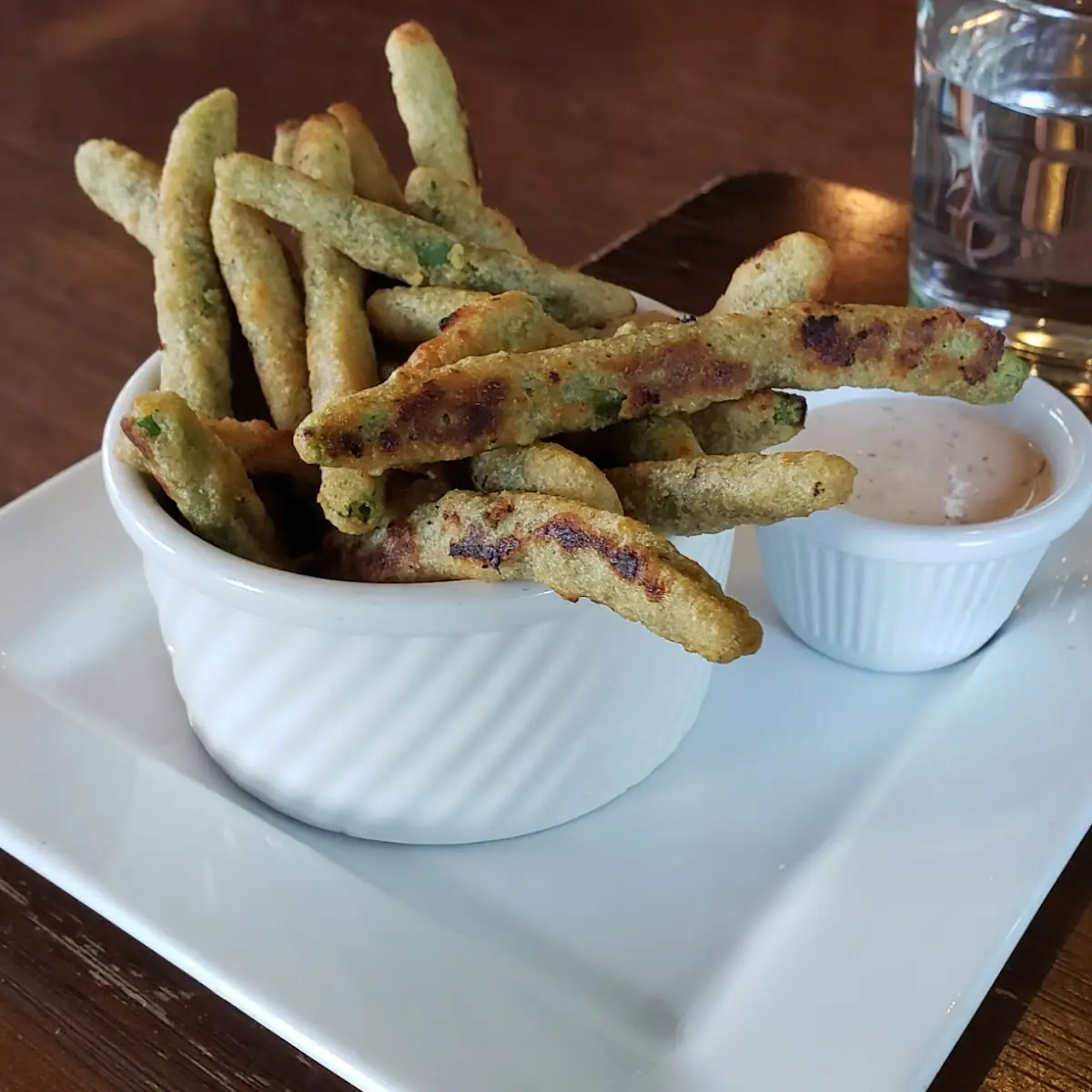 Crispy Battered Green Beans