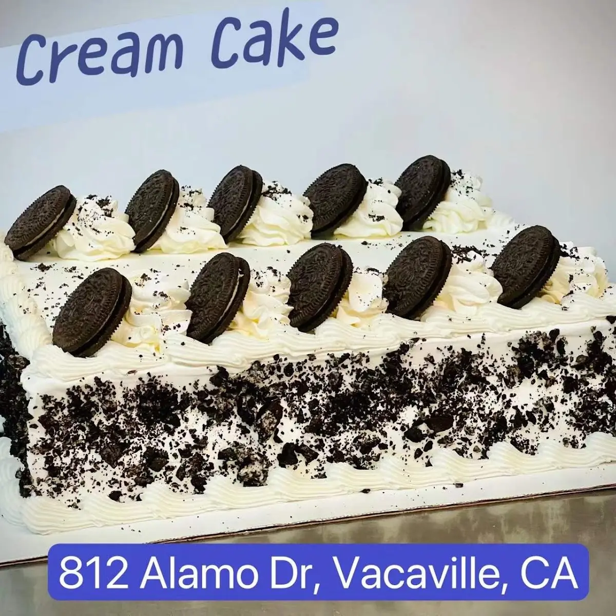 Oreo Cookie ½ Sheet Cake