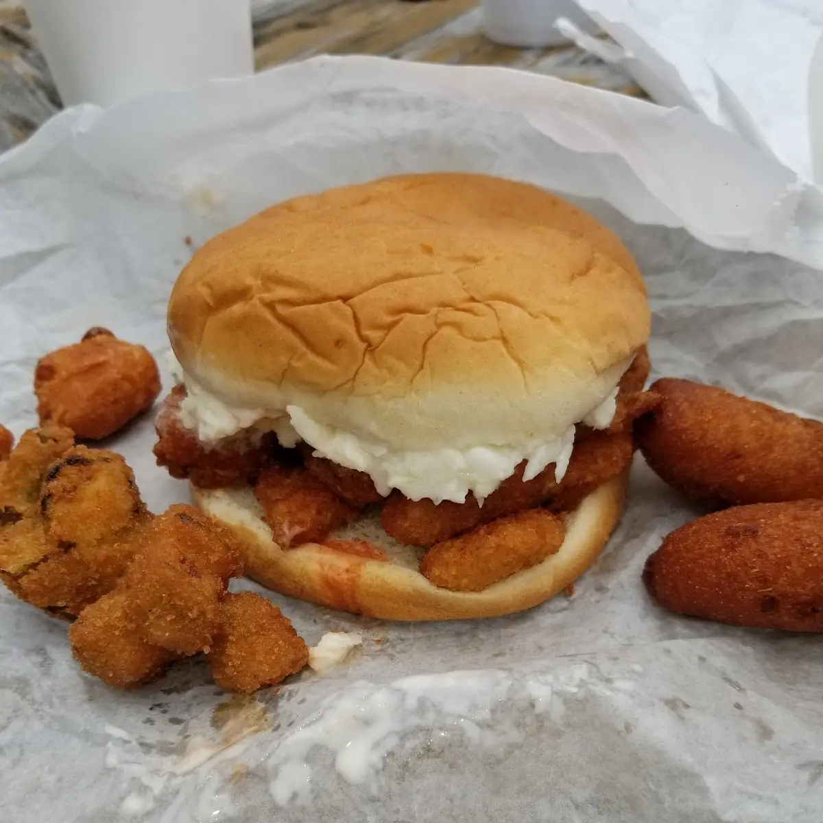 Shrimp Burger
