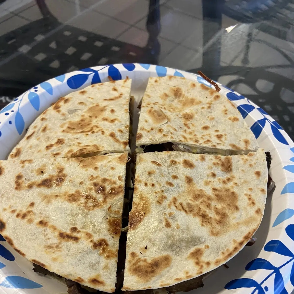 Breakfast Veggie Quesadilla