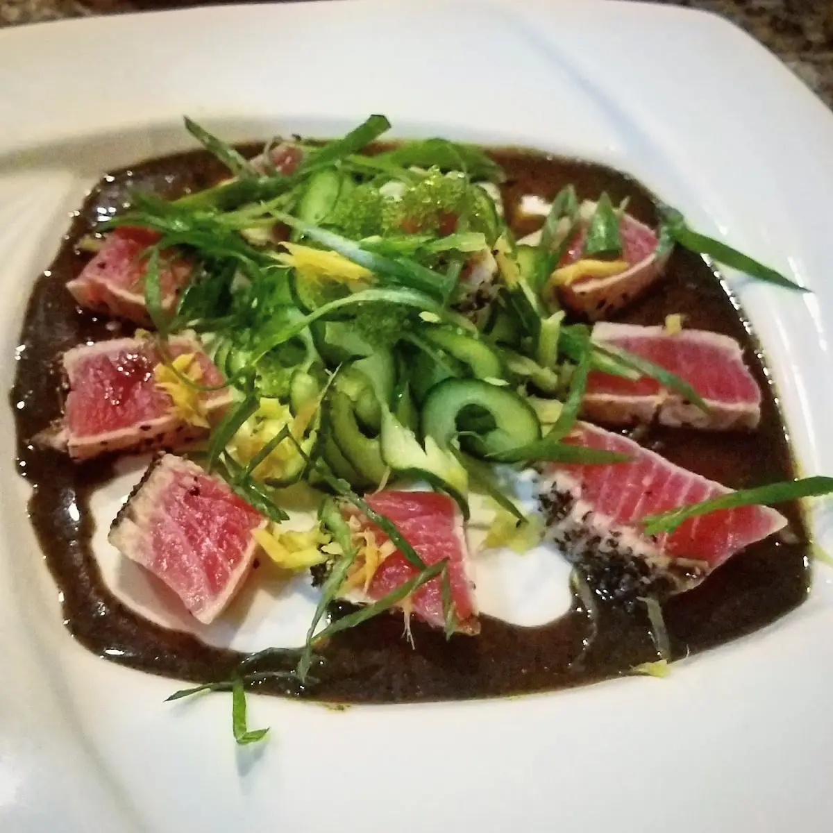 Seared Ahi Tuna Salad