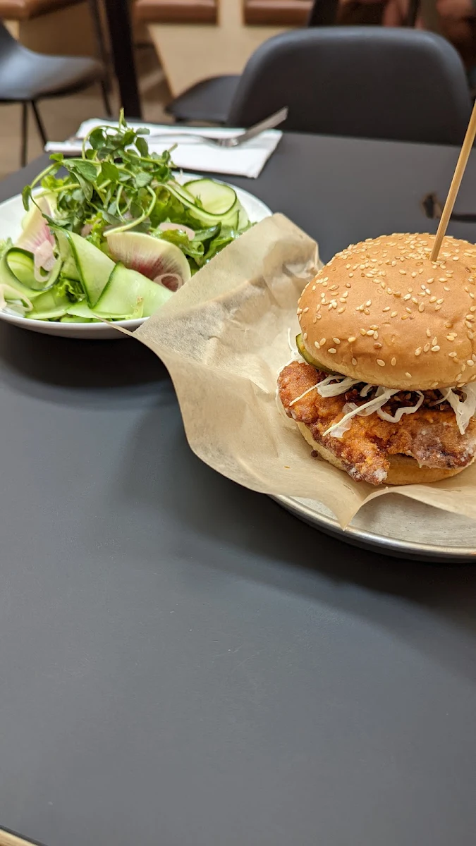 Fried Chicken Burger