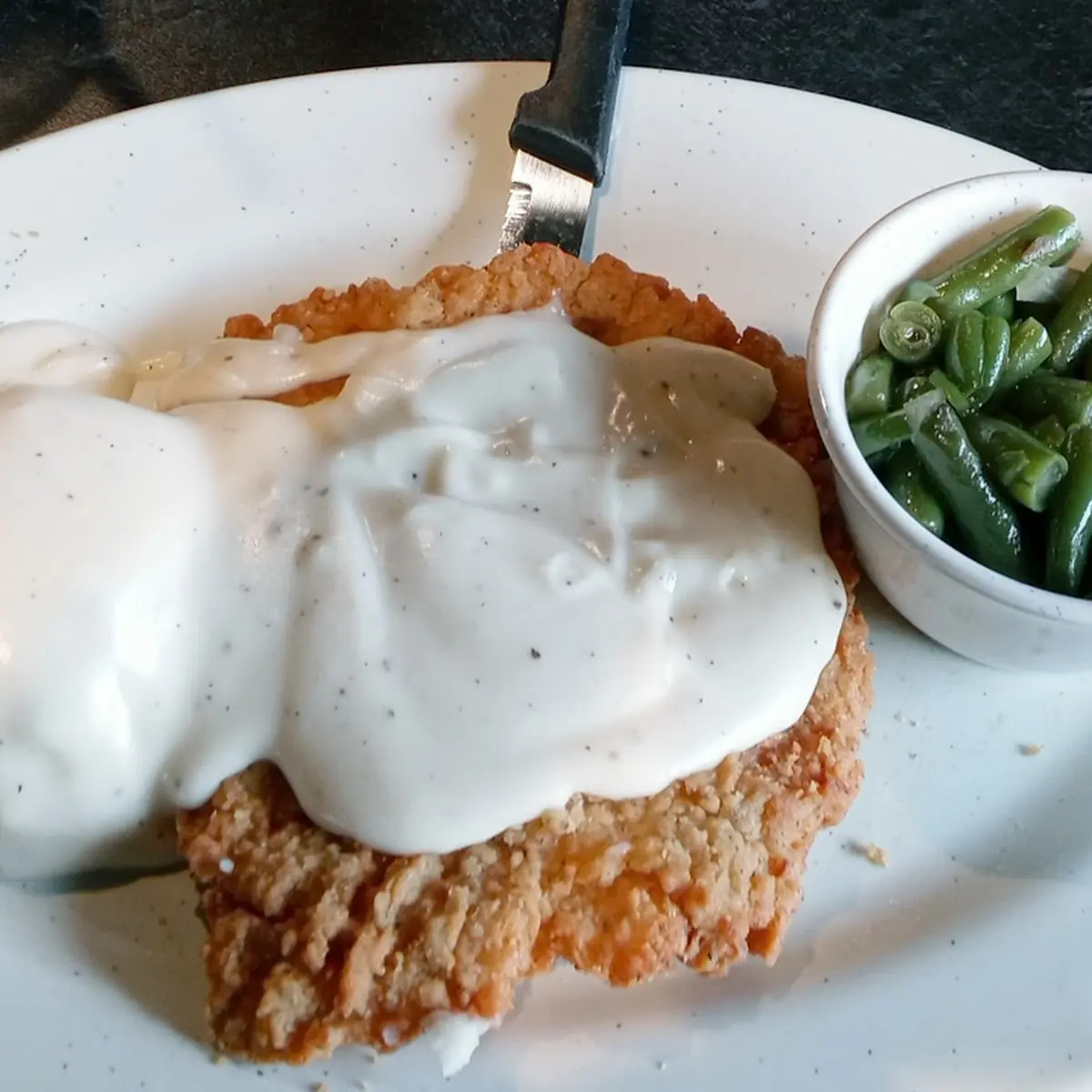 Chicken Fried Steak and Mashed Potatoes