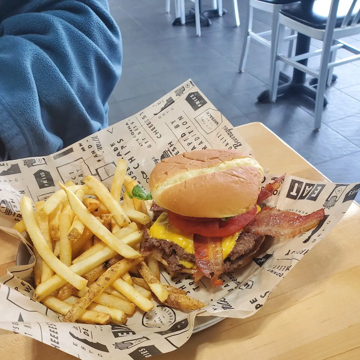 Bacon Double Cheeseburger