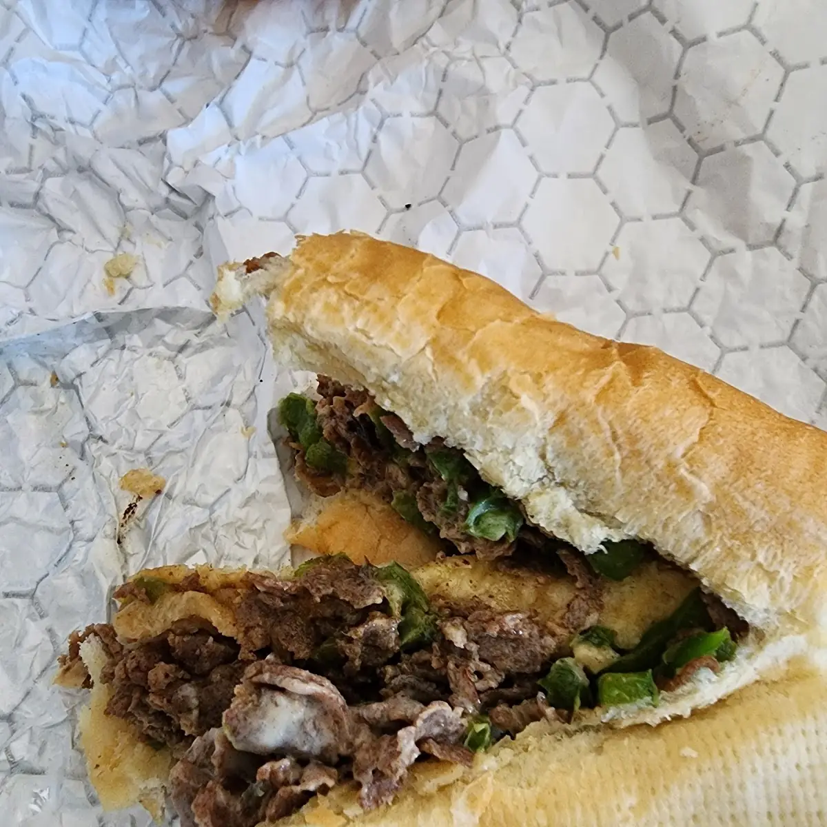 Philly Cheesesteak Sandwich
