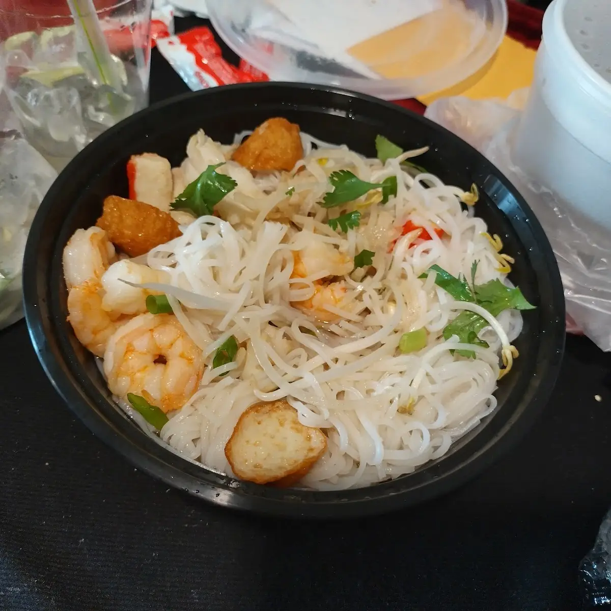 Vietnamese Pho Shrimp Noodle Soup