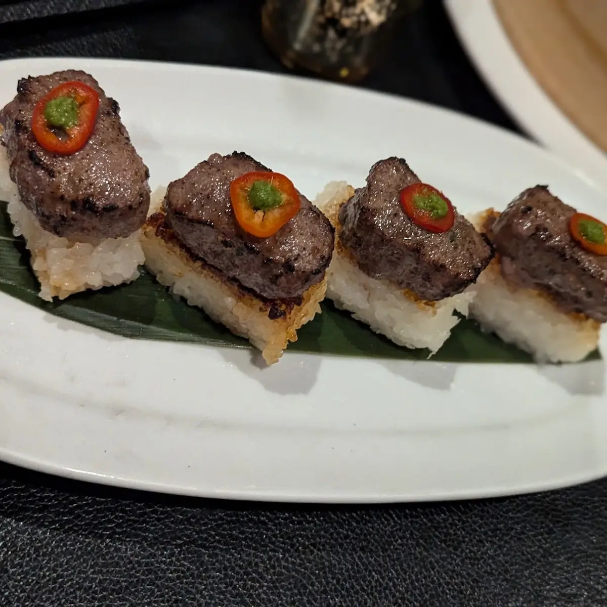 Wagyu Beef and Spicy Tuna Crispy Rice