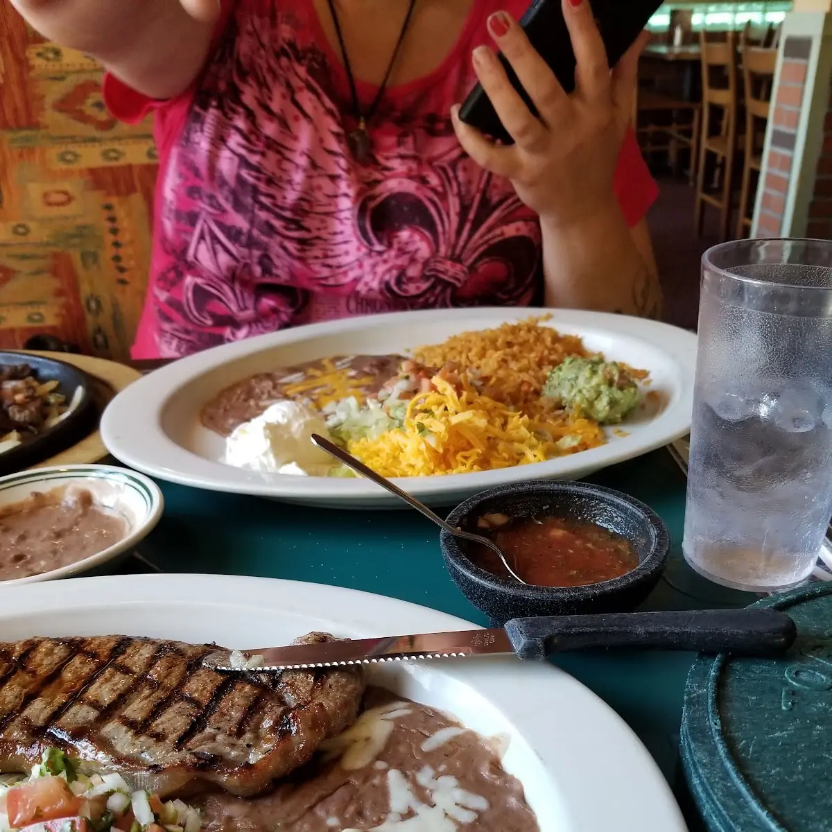 New York Steak & Mexican Combo