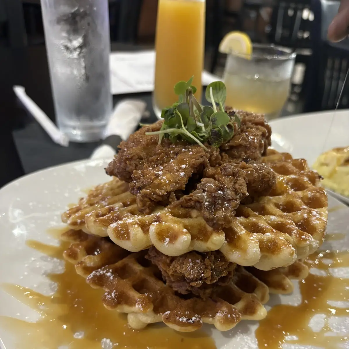 Chicken and Waffles