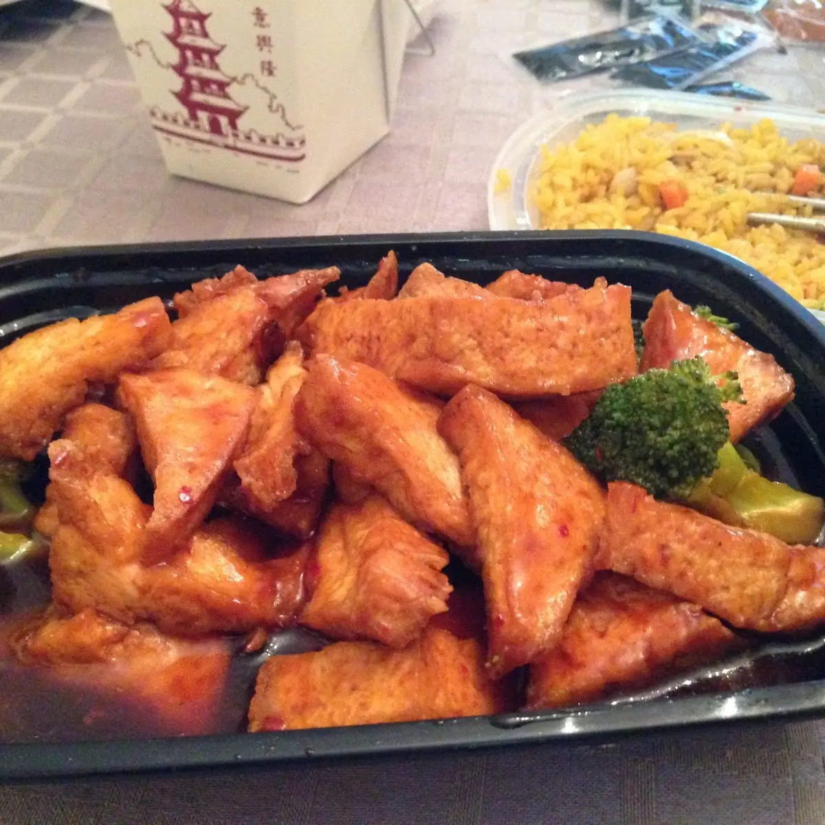 General TSO's Bean Curd Tofu