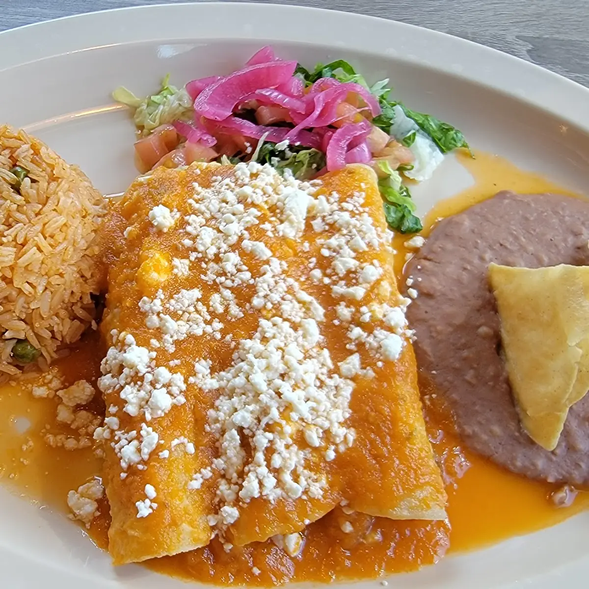 Enchiladas Verdes