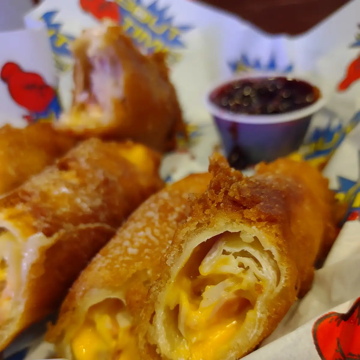 Monte Cristo Egg Rolls