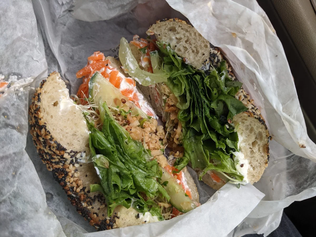 Bagel with Build Your Own