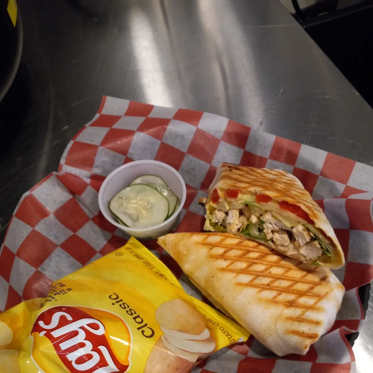 Mango Chicken Wrap