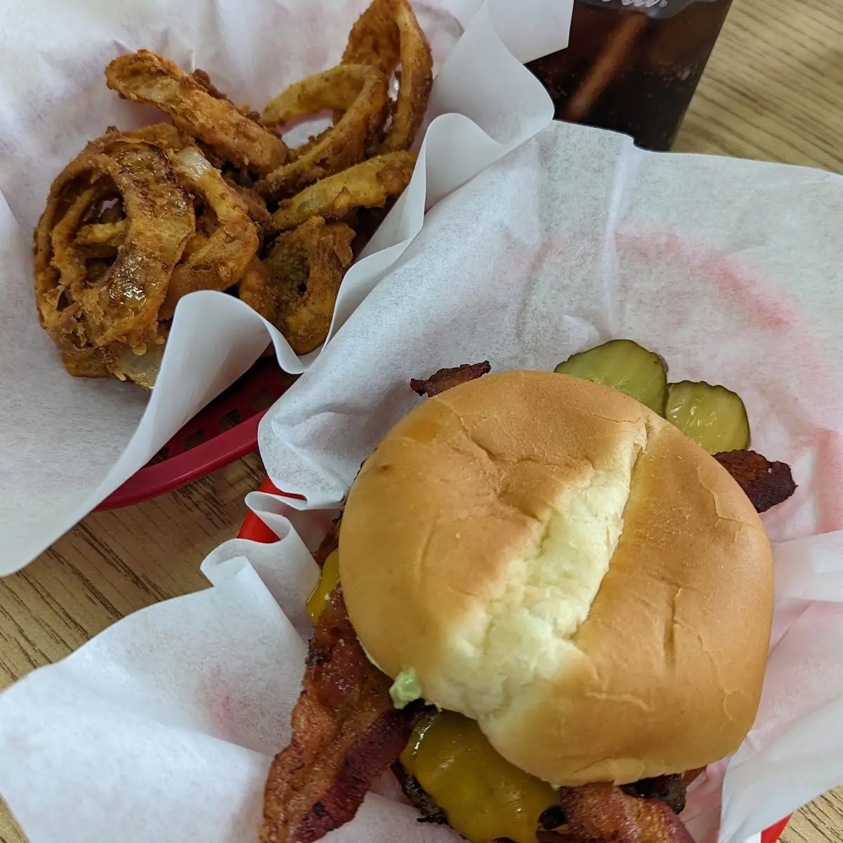 Bacon Cheeseburger Onion Rings
