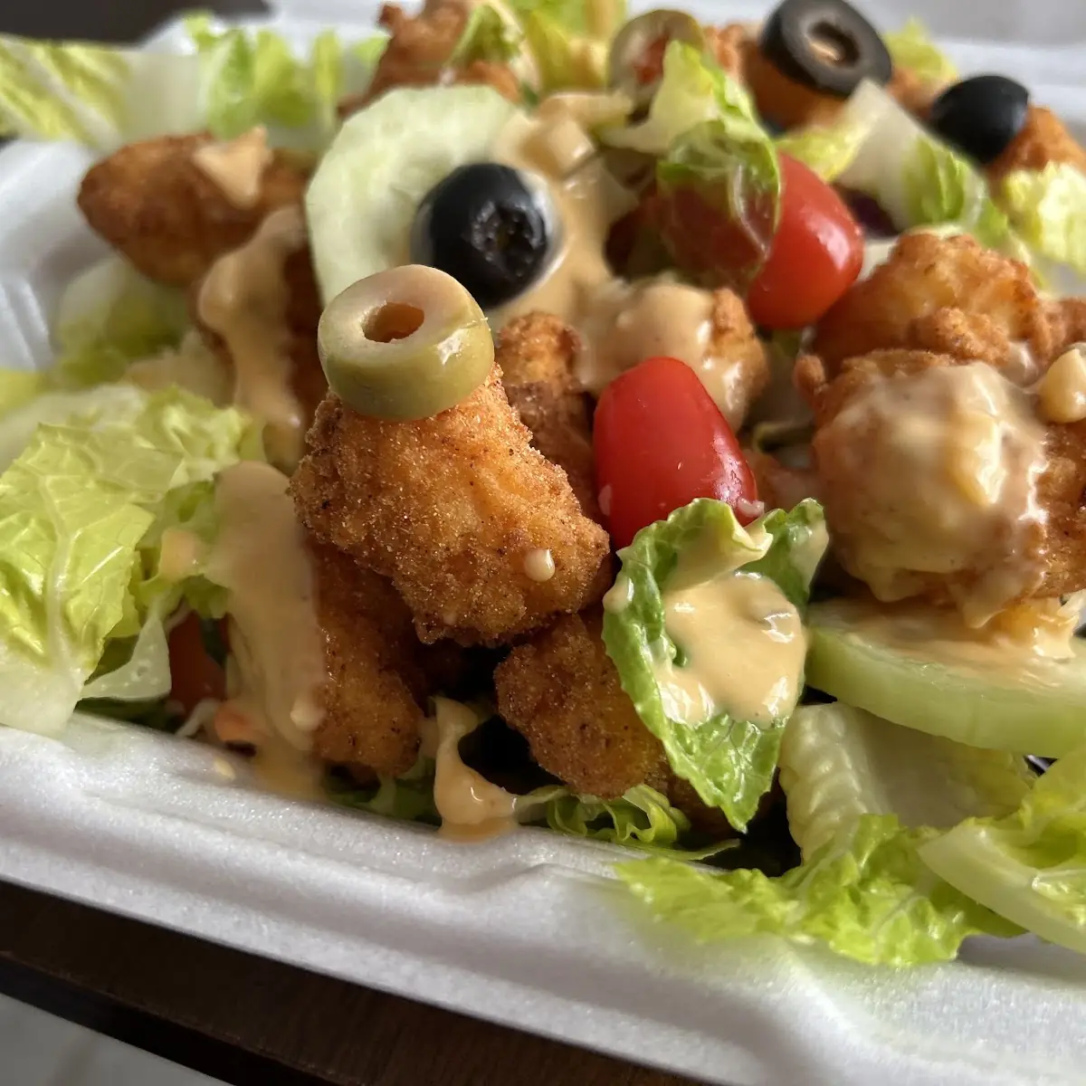 Grilled or Fried Chicken Salad