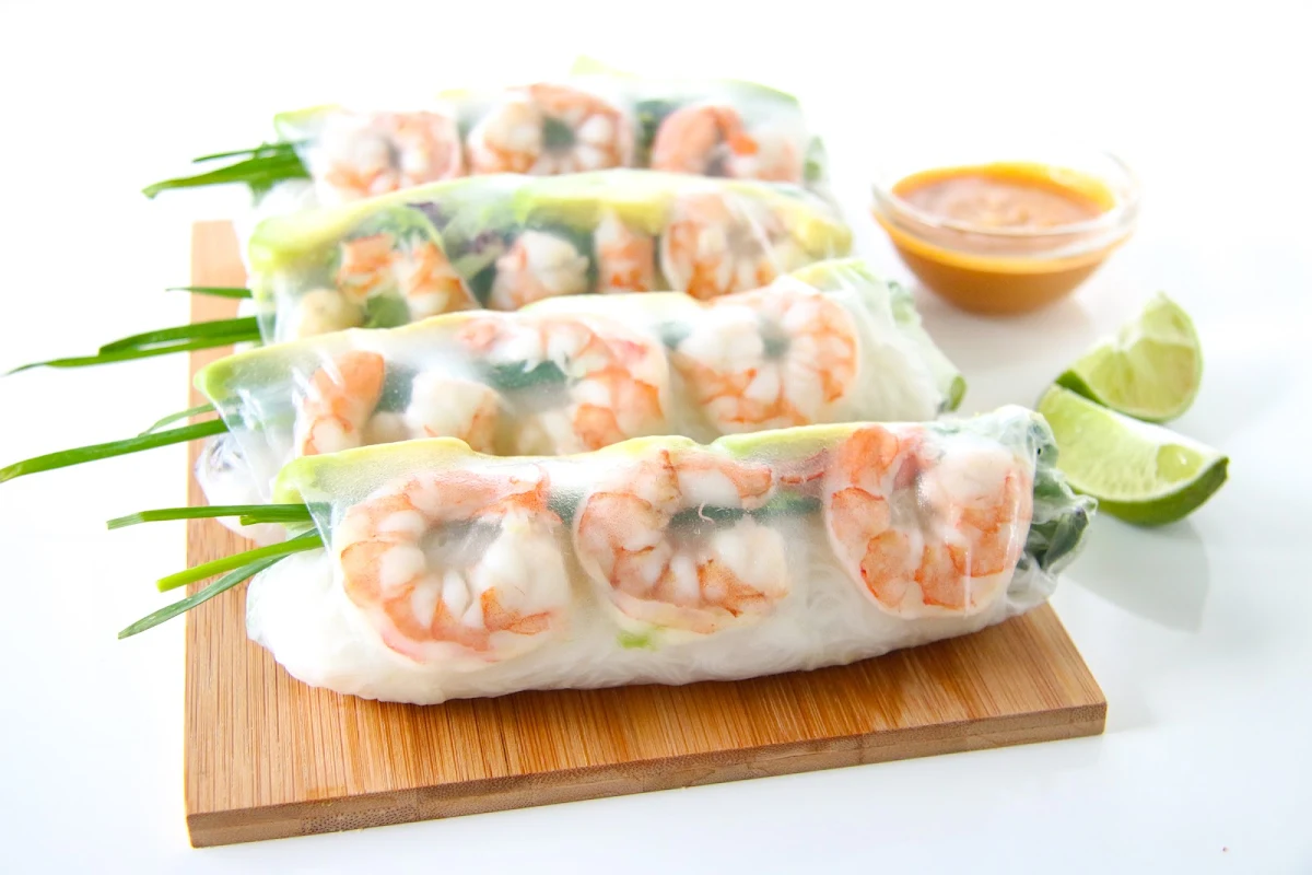 A5. Spring Rolls Grilled Pork (2 rolls)