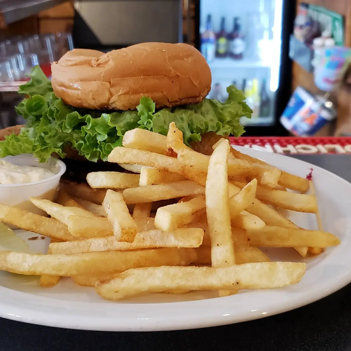 Fish Sandwich Pictured