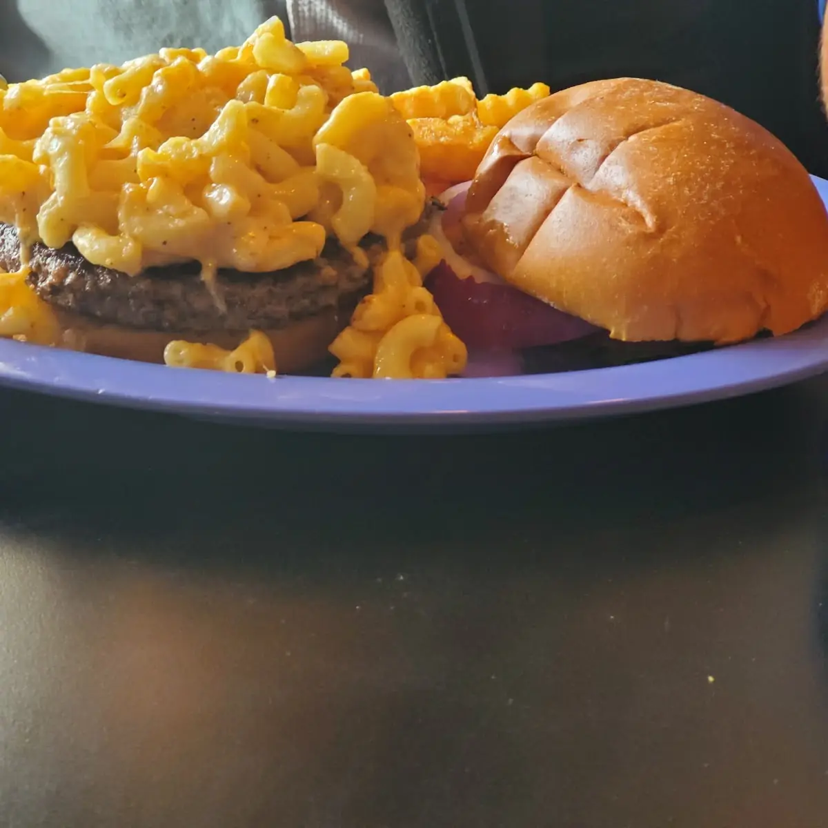 Mac and Cheese Burger