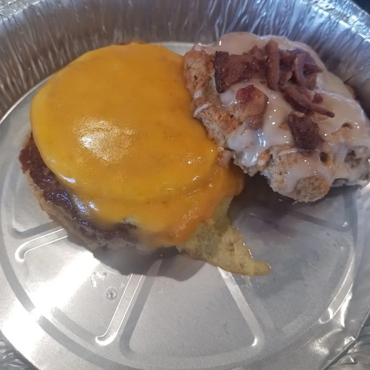 Maple Bacon Biscuit Breakfast Sandwich